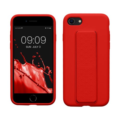 Kwmobile калъф за Apple iPhone SE (2022)/iPhone SE (2020)/iPhone 8, червен, силиконов, KWM000015WB005C