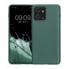 Kwmobile калъф за Motorola ThinkPhone, зелен, силиконов, KWM000018PC002C