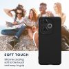 Kwmobile калъф за Poco F6, черен, силиконов, KWM000020OW001C