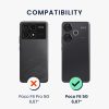 Kwmobile калъф за Poco F6, черен, силиконов, KWM000020OW001C