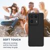 Kwmobile калъф за Motorola Edge 50 Ultra, черен, силиконов, KWM000022SW001C