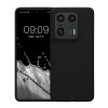 Kwmobile калъф за Motorola Edge 50 Ultra, черен, силиконов, KWM000022SX001C