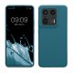 Kwmobile калъф за Motorola Edge 50 Ultra, син, силиконов, KWM000022SX003C