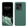 Kwmobile калъф за Motorola Edge 50 Ultra, зелен, силиконов, KWM000022SX004C