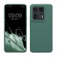 Kwmobile калъф за Motorola Edge 50 Ultra, зелен, силиконов, KWM000022SX004C