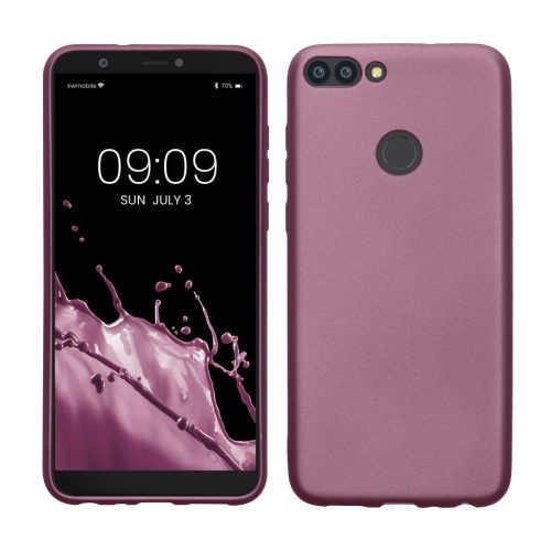 Kwmobile калъф за Huawei Enjoy 7s/P Smart (2017), син, силиконов, KWM000008SM006C