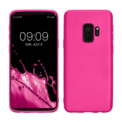 Kwmobile калъф за Samsung Galaxy S9, розов, силиконов, KWM000008TO009C