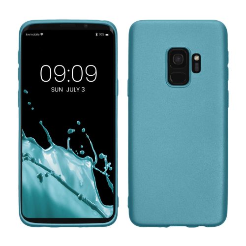 Kwmobile калъф за Samsung Galaxy S9, син, силиконов, KWM000008TO010C