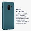 Силиконов калъф Kwmobile за Samsung Galaxy A8 (2018), син, KWM0000093L013C