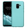 Kwmobile калъф за Samsung Galaxy A8 (2018), светло зелен, силиконов, KWM0000093L014C