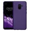 Kwmobile калъф за Samsung Galaxy A8 (2018), син, силиконов, KWM0000093L015C