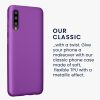 Kwmobile калъф за Samsung Galaxy A50, лилав, силиконов, KWM000009TA016C