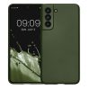 Kwmobile калъф за Samsung Galaxy S21 FE, зелен, силиконов, KWM000013FE018C