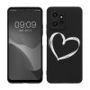 Kwmobile калъф за Xiaomi Redmi Note 12, черен/бял, силиконов, KWM000018UH002C