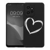 Kwmobile калъф за Xiaomi Redmi Note 12, черен/бял, силиконов, KWM000018UH002C