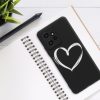 Kwmobile калъф за Xiaomi Redmi Note 12, черен/бял, силиконов, KWM000018UH002C