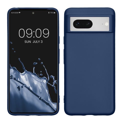 Kwmobile калъф за Google Pixel 8, син, силиконов, KWM0000208J010C