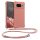 Kwmobile калъф с връзка за връзка за Google Pixel 8, розов, силиконов, KWM0000208T007C