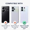 Комплект калъф и защитно фолио Kwmobile за Xiaomi Redmi Note 13 Pro 5G, многоцветен, силикон/закалено стъкло, KWM000020OX002C