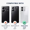 Комплект калъф и защитно фолио Kwmobile за Xiaomi Redmi Note 13, многоцветен, силикон/закалено стъкло, KWM000020OZ001C