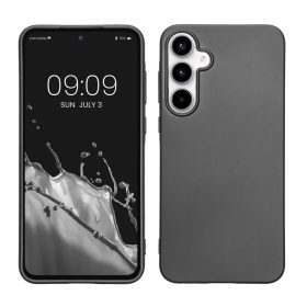   Kwmobile калъф за Samsung Galaxy A55 5G, сив, силиконов, KWM000021MI009C