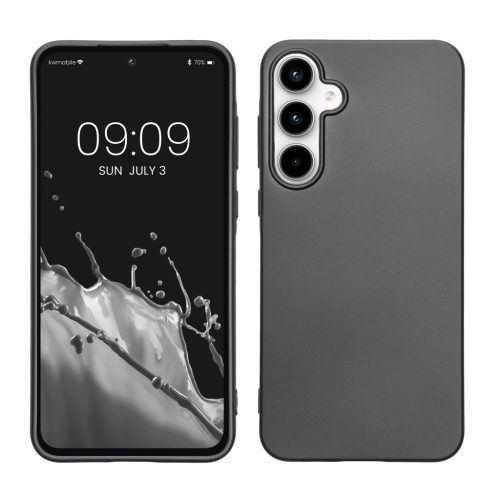 Kwmobile калъф за Samsung Galaxy A55 5G, сив, силиконов, KWM000021MI009C