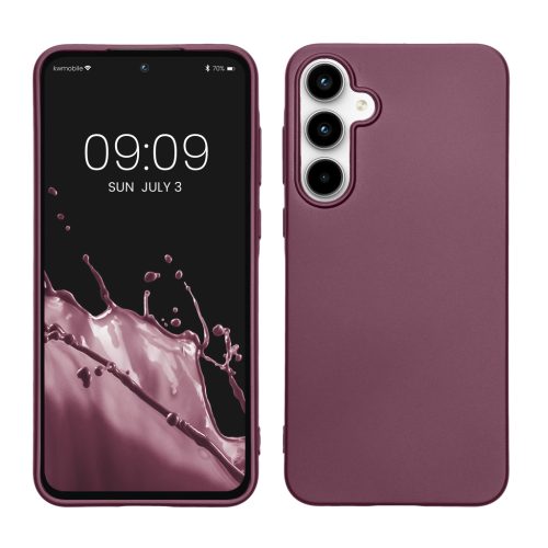 Kwmobile калъф за Samsung Galaxy A55 5G, син, силиконов, KWM000021MI011C
