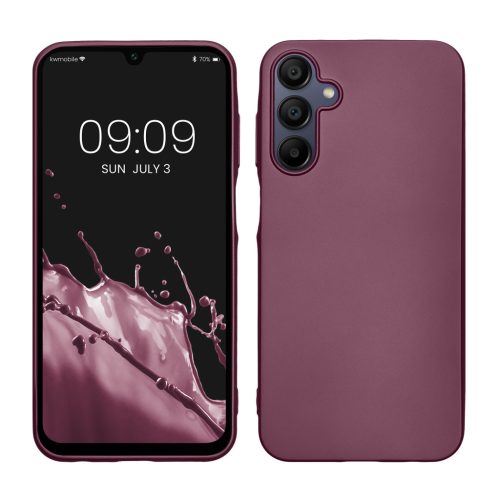 Kwmobile калъф за Samsung Galaxy A15 5G, син, силиконов, KWM000021MJ011C