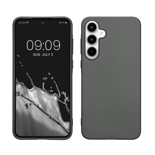 Kwmobile калъф за Samsung Galaxy A35, сив, силиконов, KWM000021PC009C
