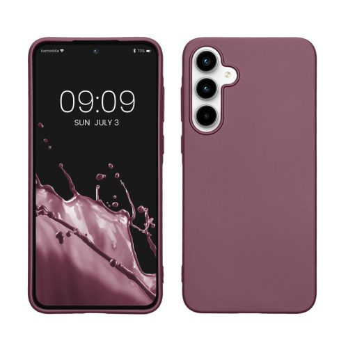 Kwmobile калъф за Samsung Galaxy A35, син, силиконов, KWM000021PC011C