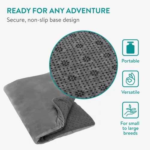 Patura termica pentru animale Navaris, autoincalzire, 100x70 cm, NAV0000422E001C