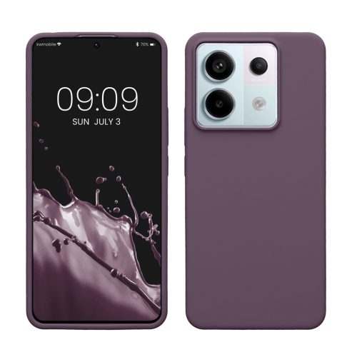 Kwmobile калъф за Xiaomi Redmi Note 13 Pro 5G, лилав, силиконов, KWM000020LF013C