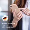 Kwmobile калъф за Apple iPhone 5/iPhone 5s/iPhone SE, кремав, силиконов, KWM000007UT020C