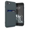 Kwmobile калъф за Apple iPhone SE (2022)/iPhone SE (2020)/iPhone 8, тъмнозелен, силиконов, KWM0000134I019C