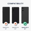 Kwmobile калъф за Sony Xperia 10 VI, тъмнозелен, силиконов, KWM000021TP002C