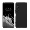 Kwmobile калъф за Sony Xperia 1 VI, черен, силиконов, KWM000021TR001C