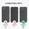 Комплект калъф и защитно фолио Kwmobile за Apple iPhone 15 Pro, многоцветен, силикон/закалено стъкло, KWM000022TF002C