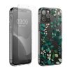 Комплект калъф и защитно фолио Kwmobile за Apple iPhone 12/iPhone 12 Pro, многоцветен, силикон/закалено стъкло, KWM000022TI002C