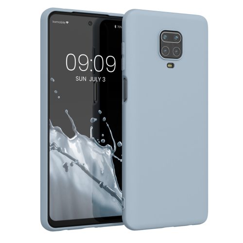 Kwmobile калъф за Xiaomi Redmi Note 9S/Redmi Note 9 Pro/Redmi Note 9 Pro Max, светло син, силиконов, KWM000011AH054C