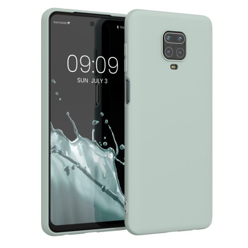 Kwmobile калъф за Xiaomi Redmi Note 9S/Redmi Note 9 Pro/Redmi Note 9 Pro Max, светло зелен, силиконов, KWM000011AH056C