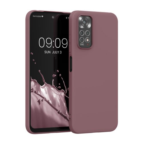Kwmobile калъф за Xiaomi Redmi Note 11/Note 11s, цвят череша, силикон, KWM0000150V059C