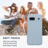 Kwmobile калъф за Google Pixel 8a, светло син, силиконов, KWM000020KU015C