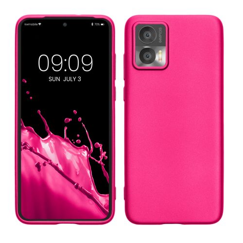 Kwmobile калъф за Motorola Edge 30 Neo, розов, силиконов, KWM0000201J008C