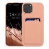 Kwmobile калъф за Apple iPhone 15, светло розов, силиконов, KWM000020EM008C