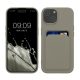 Kwmobile калъф за Apple iPhone 15, сив, силиконов, KWM000020EM011C