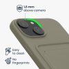 Kwmobile калъф за Apple iPhone 15, сив, силиконов, KWM000020EM011C