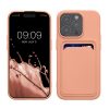 Kwmobile калъф за Apple iPhone 15 Pro, светло розов, силиконов, KWM000020EO008C