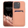 Kwmobile калъф за Apple iPhone 15 Pro, светло розов, силиконов, KWM000020EO008C
