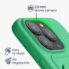 Kwmobile калъф за Apple iPhone 15 Pro, зелен, силиконов, KWM000020EO010C