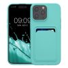 Kwmobile калъф за Apple iPhone 15 Pro Max, светло зелен, силиконов, KWM000020EP009C